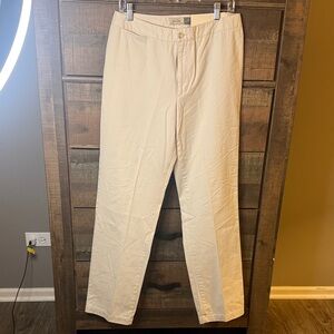 GAP Woman’s Cream Straight Chino Pants